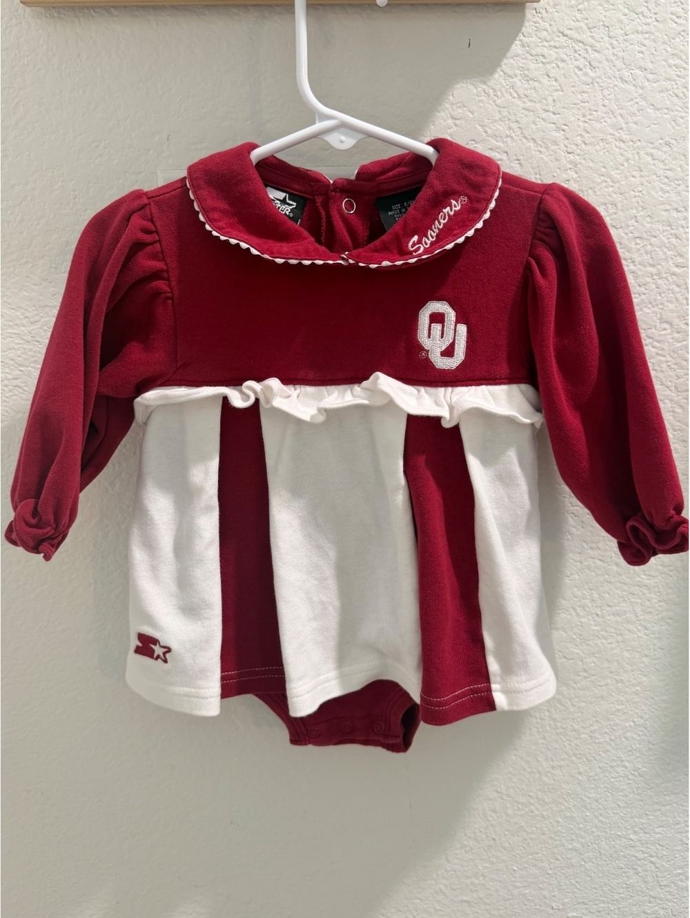 Team Starter OU Sooners Baby Jumper